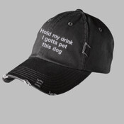 Distressed Hold My Drink Hat